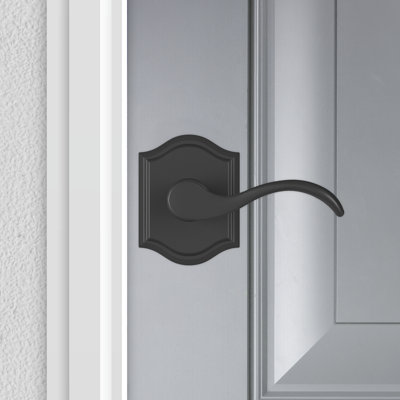 Curve Door Lever with Rosette