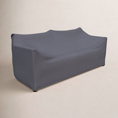Teak Wood Outdoor Patio Loveseat Cover