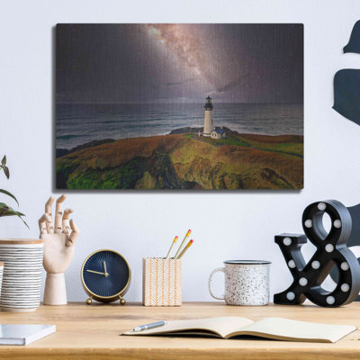 Art mural en métal Milky Way Beacon