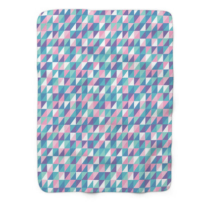Couverture en sherpa de qualité supérieure Rainbow Tides - 1 pièce 0066