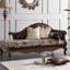 Chaise impériale en bois massif de style américain 70,87 po-2104249173