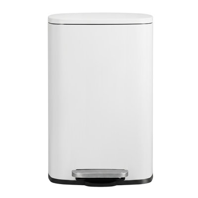 Step On Stainless Steel Trash Can with Lid