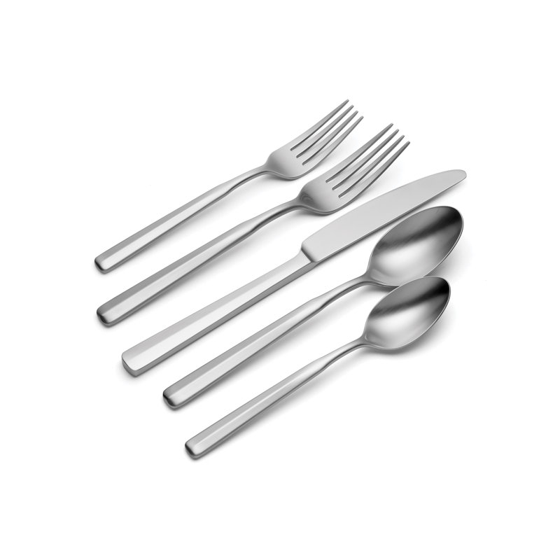 Oneida Ryder Satin 20-Piece Flatware Set, Silver