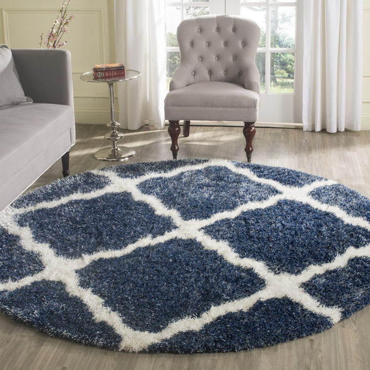 Bertl Shag Performance Geometric Rug