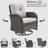 Rohana Wicker 2 - Person Patio Conversation Set with Cushions-1137823761