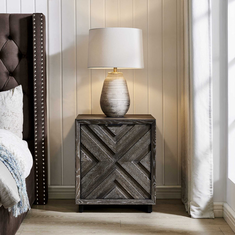 Uttermost Barrett Oak Cabinet