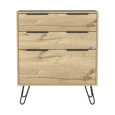 Commode à trois tiroirs