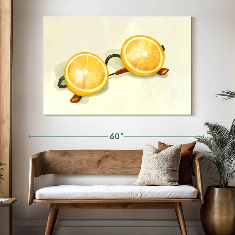 Yarlin Lemon Sunglasses, 34" H x 51" W