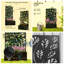 Lit de fleurs autoportant ou mural, lit de jardin en métal avec treillis pour plantes grimpantes