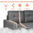 Suni Upholstered 55'' Loveseat