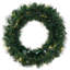 Brighton Pine Artificial Wreath with 100 Warm White LED Mini Lights-110643547