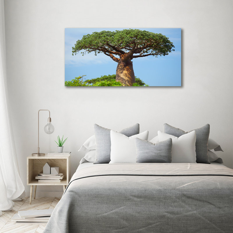 Baobab - No Frame Print on Glass, Canvas, 70cm H x 140cm W x 2cm D