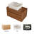 31.5-inch Floating Single-person Compact Bathroom Vanity With Sink, Soft-close Drawers, Walnut