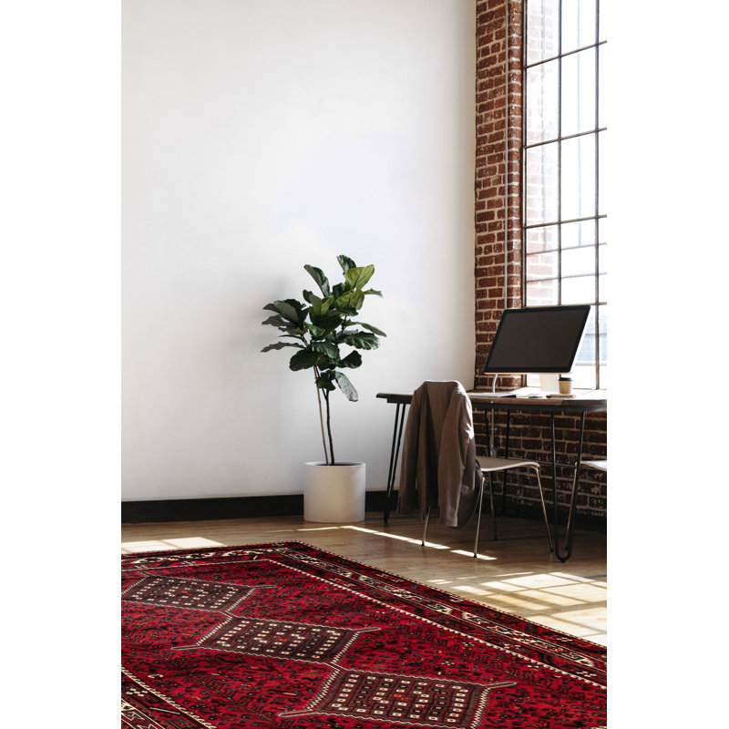Tapis rouge unique 7 pi 0 po x 10 pi 2 po Melis