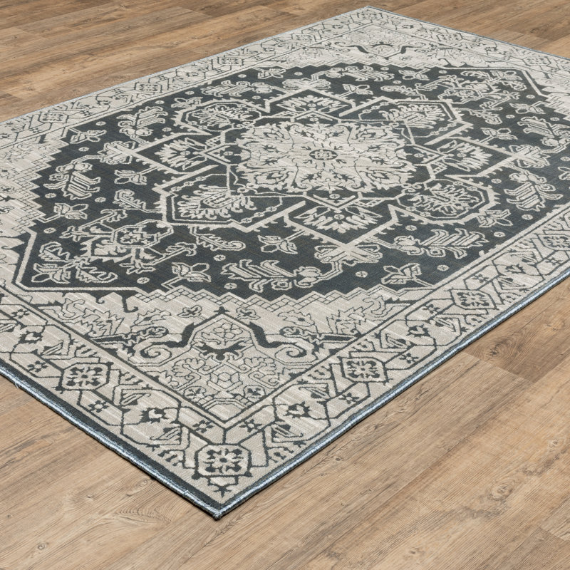 Reffett Oriental Indoor Rug, Rectangle 7'10" x 10'10"