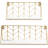 Aldin 2 Piece Bracket Shelf