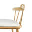 Tabouret de comptoir rembourré en bois Olivia, style Windsor, ensemble de 2-802974273