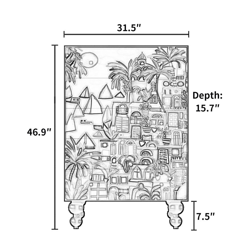 Armoire décorative Dopamine