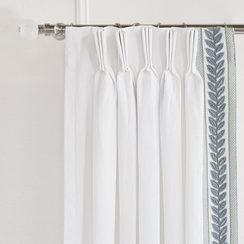 Amberlynn Room Darkening Curtain, Left, 40" W x 120" L
