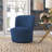 Berrier Boucle Swivel Barrel Chair-184478623