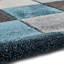Bahnu area rug Machine Woven Runner Blue/Grey