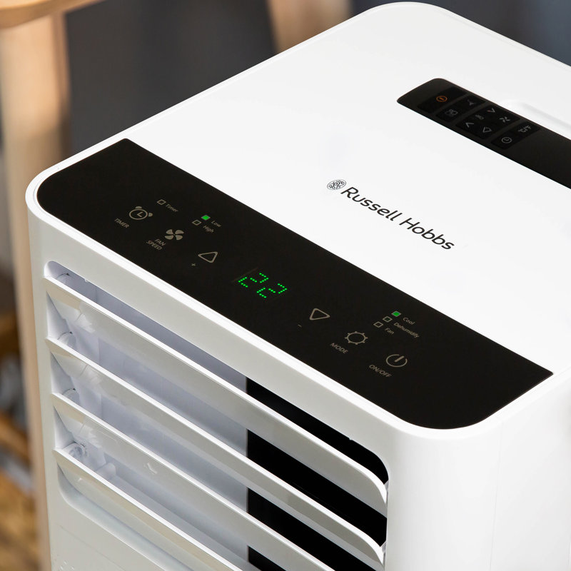 Russell Hobbs RHPAC3001 Portable Air Conditioner, Dehumidifier & Air Cooler in White