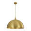 Luminaire suspendu en forme de dôme 1 lumière-114902802