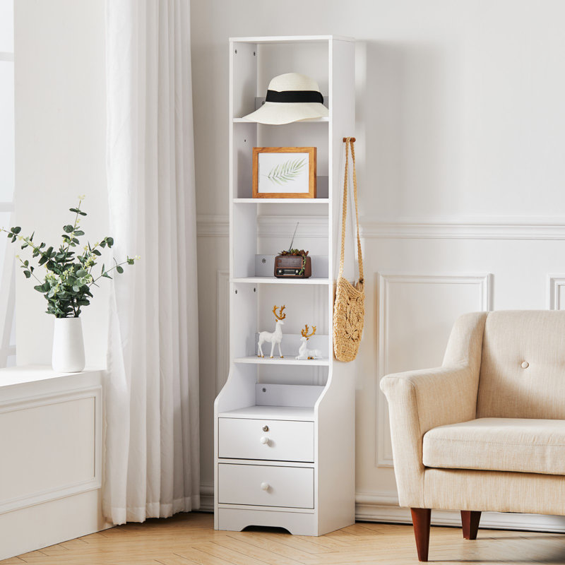 Saint-Andre 174cm H x 40cm W Standard Bookcase