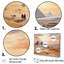 «The Pyramid Of Giza Desert Landscape», reproduction sur toile-97033770-97033772