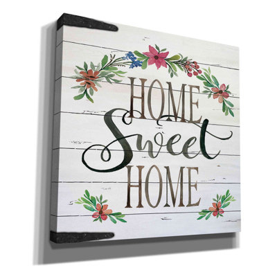 «Home Sweet Home Door» par Cindy Jacobs, art mural sur toile