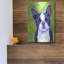 «Boston Terrier» par Rebecca Wang, art mural en métal-1116048412