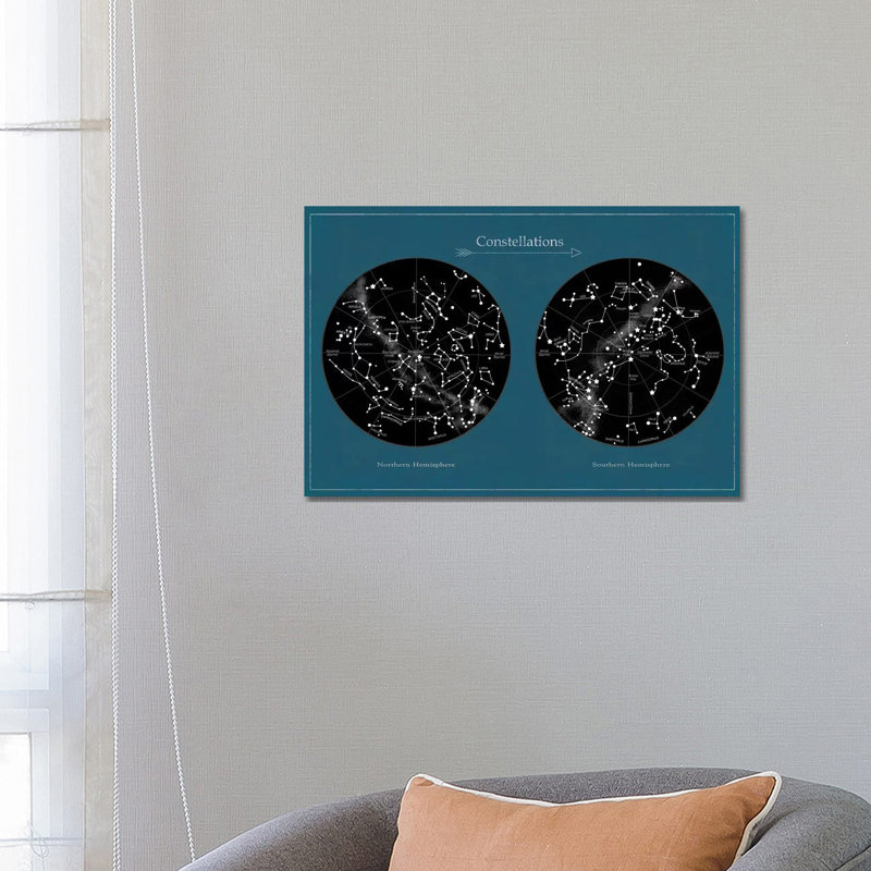 Constellations by Terry Fan - Wrapped Canvas Print, 66.04 cm H x 45.72 cm W