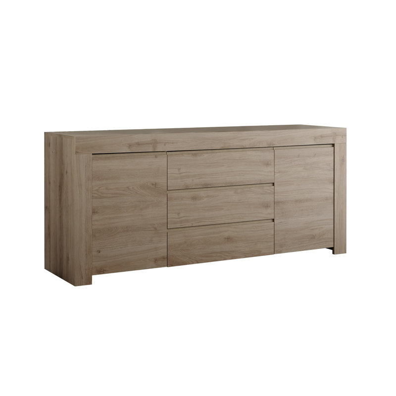 Dashonda 184 Cm Wide 3 Drawer Sideboard