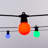 Indoor / Outdoor 12 - Bulb 288 in. Plug-in LED Globe String Light