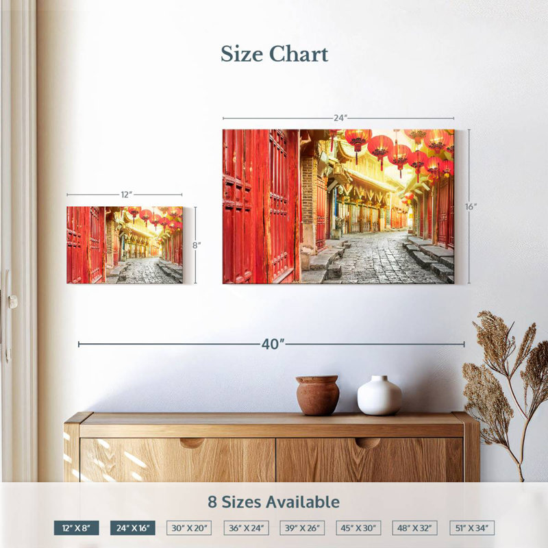 Lanternes Ravi Lijiang Street, H 16 po x l 24 po