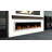 Litedeer Homes Gloria II 78" W Electric Fireplace - Reflective Amber Glass