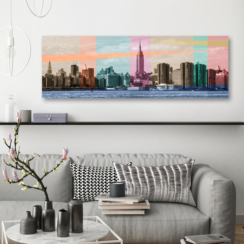 Sound Of A City - Print, 50cm H x 150cm W x 4cm D
