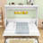 Wooden Murphy Bed with Folding Desk and Built-in Storage for Small Spaces-1727812204-1727812203