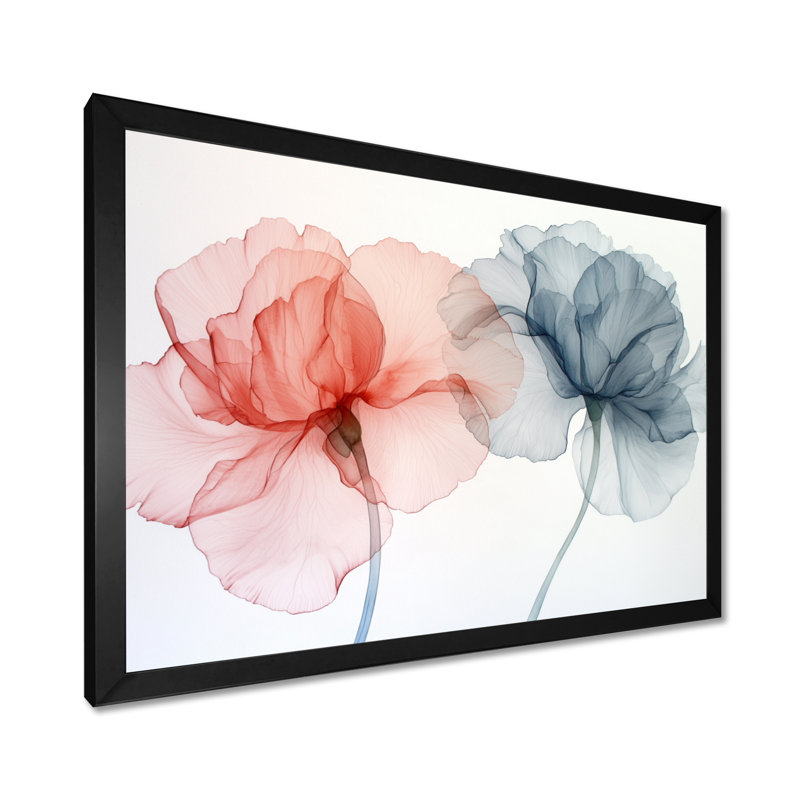 «Dancing Echo Of Carnation», reproduction sur toile, H 16 po x l 32 po, Reproduction encadrée d'une seule photo sans pass