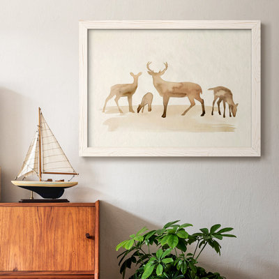 Whitetail Herd I - reproduction sur toile