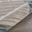 Tapis rayé crème / bleu / ivoire Aarar-404964214