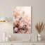 Art mural sur toile rose et transparent avec des accents de cuivre-1622264352