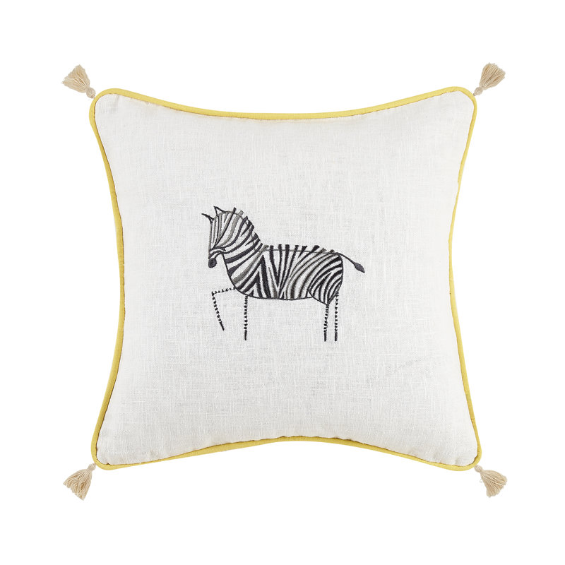 Linen Throw Pillow