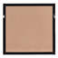 Swept Away Shadow Box II - Abstract Woven Rice Paper Wall Art - Brown Frame