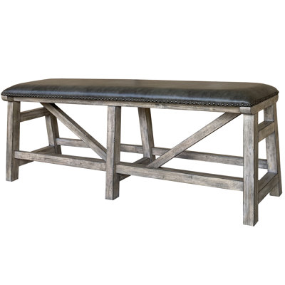 Ferris Polyester Blend Upholstered Bench