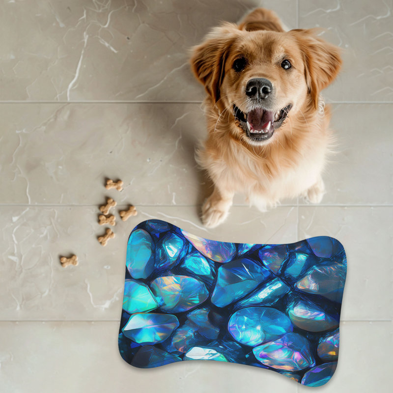 Tapis opale irisé 1 pièce
