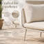 Fauteuil d'angle modulaire extérieur en corde, siège d'appoint de patio sectionnel avec coussins, structure antirouille