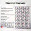 Blue Stripes - Premium Shower Curtain-391587527