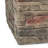 40,000 Fire Pit, 32'' Square, Grey Concrete Top, Lightweight Build