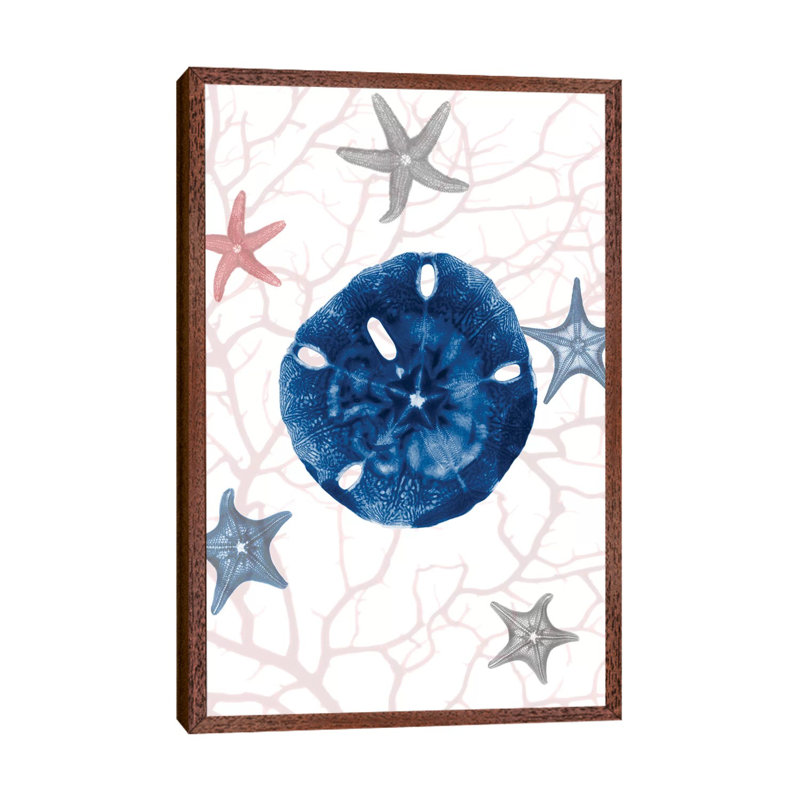 Nautical Splendor I 1 Piece Wall Art on Canvas, 66.04cm H x 45.72cm W x 3.81cm D, Classic Brown Wood Framed